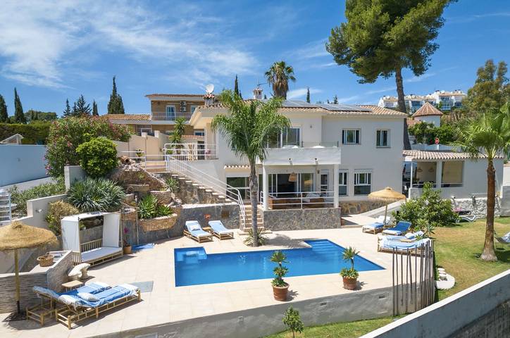 Villa voor 8 personen, met terras en tuin in Mijas Costa