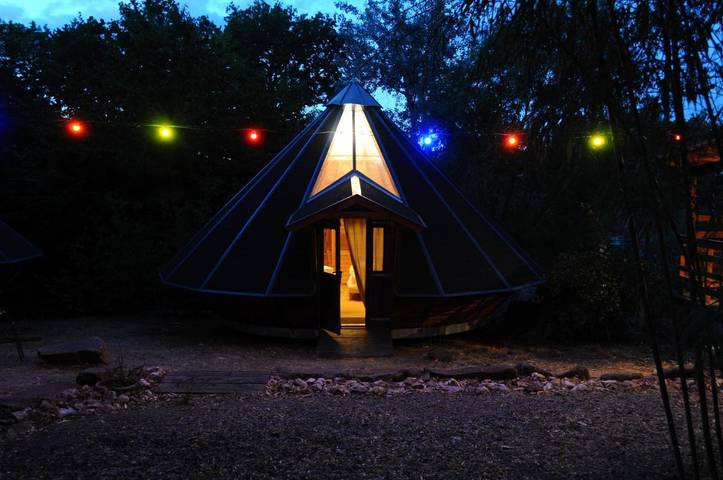 Tente pour 4 personnes, avec terrasse et jardin dans le Tarn - 3