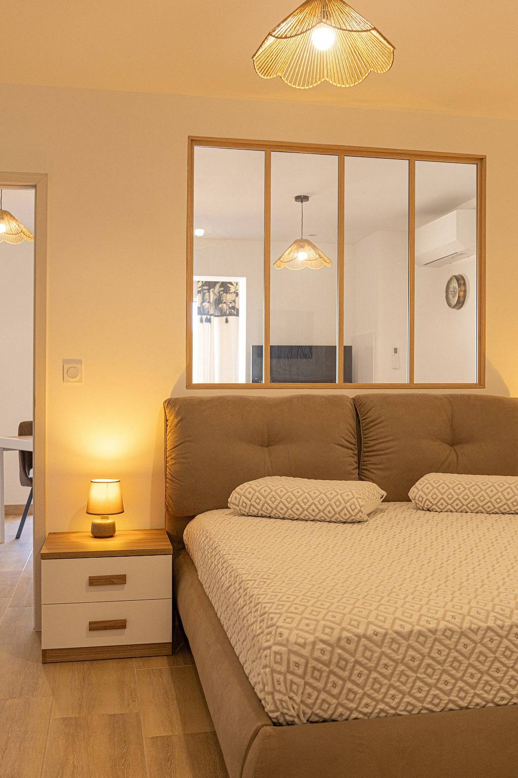 Appartement entier, Appartement « La Dolce Vita 3 » avec vue mer, Wi-Fi et climatisation in Borgo, Région de Bastia
