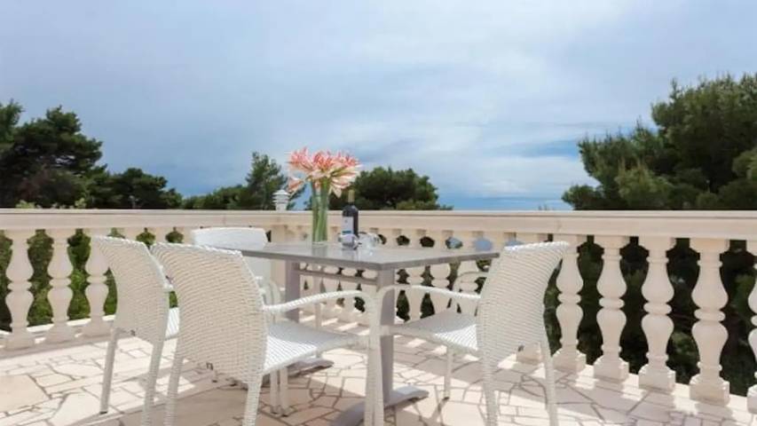Ferienwohnung für 5 Personen, mit Balkon