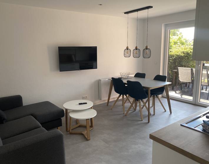 Ganze Wohnung, Ferienwohnung Nordwind - Haus Seeschwalbe - Ferienwohnung Nordwind mit 68qm, 2 Schlafzimmer, max. 4 Personen in Horumersiel, Wangerland