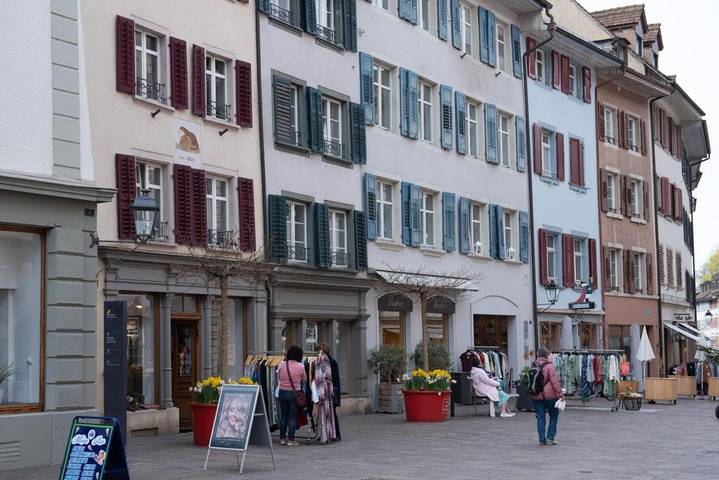 Ferienwohnung für 4 Personen, mit Ausblick im Aargau