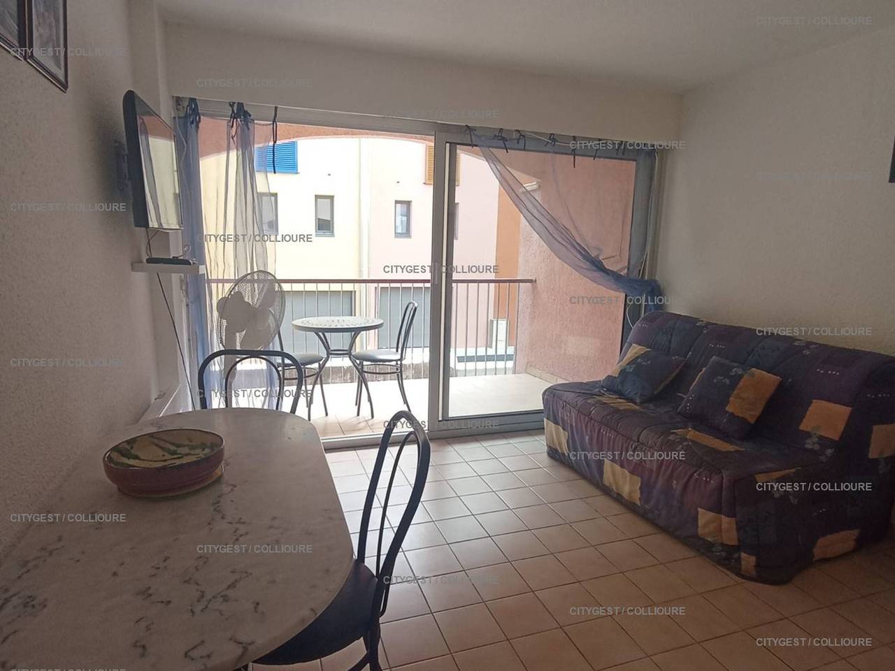 Ganze Wohnung, Collioure: Charmante F2, Proche Plage, Terrasse, Parking Privé in La Côte Vermeille, Collioure