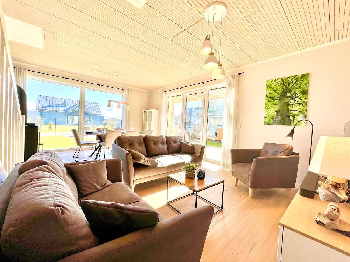 Ferienhaus für 6 Personen mit Sauna in Pruchten, Vorpommern