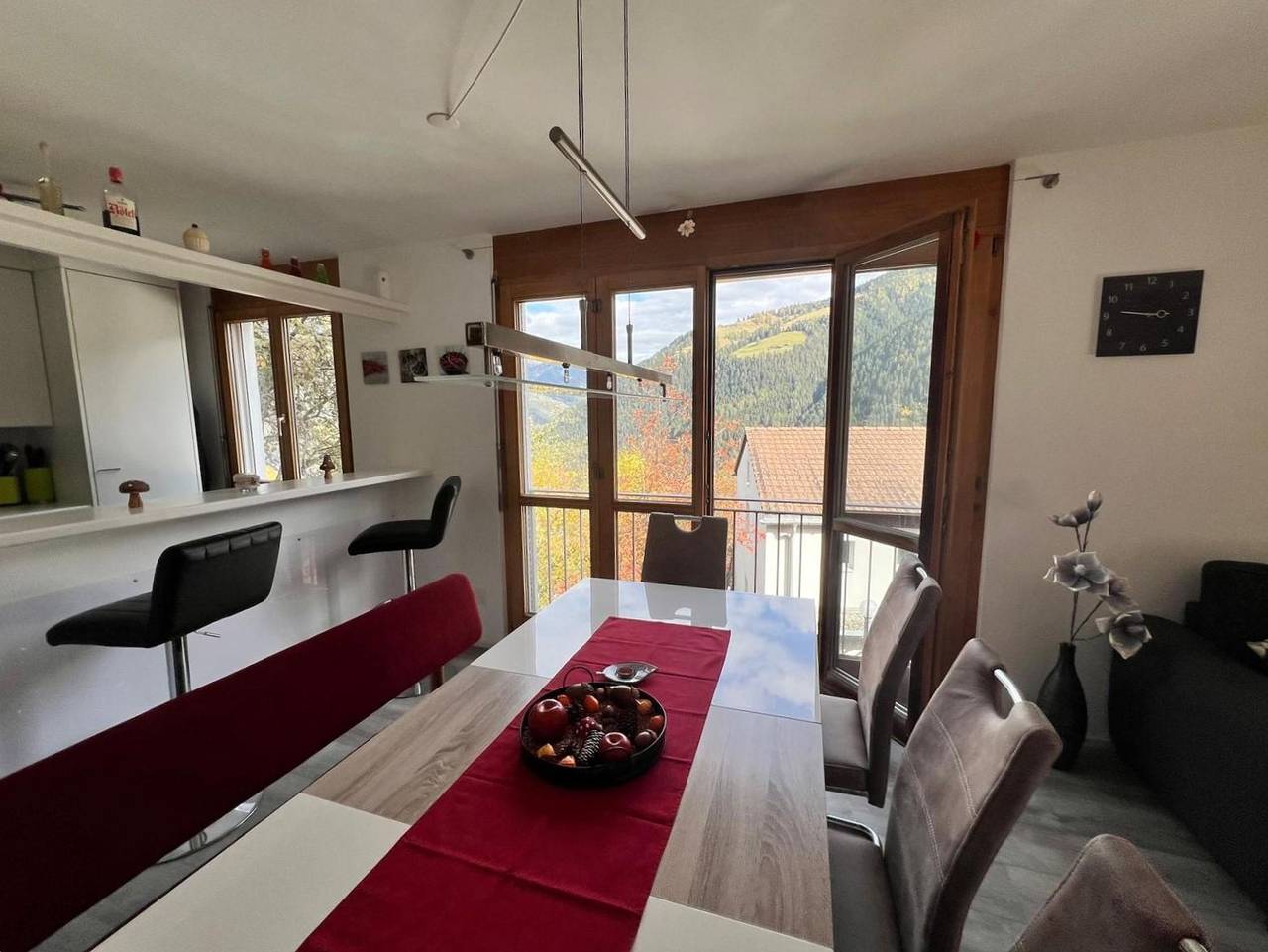 Ganze Ferienwohnung, Bergsicht Malix - Ferienwohnung Bergsicht Malix in Churwalden, Plessur Alpen