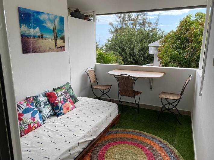 Appartement de vacances pour 3 personnes, avec vue et terrasse