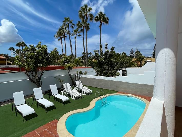 Chalet para 8 personas, con terraza y jardín en Parque Natural de Corralejo - 2
