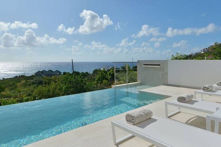 Villa pour 4 personnes, avec jardin et terrasse dans Saint-Barthélemy
