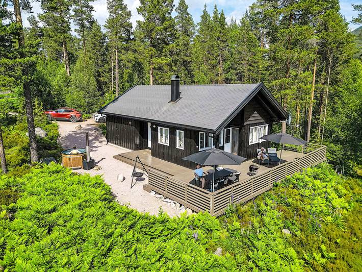 Chalet voor 8 personen, met Terras in Noorwegen