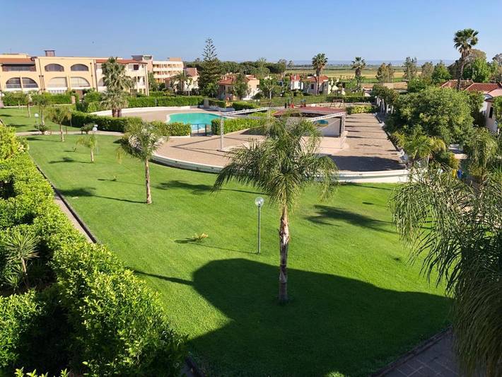 Appartamento per 5 persone, con Balcone e Terrazza nonché Piscina e Panorama a Bernalda