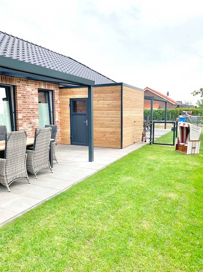 Ferienhaus für 6 Personen, mit Pool und Ausblick sowie Garten, mit Haustier am Jadebusen - 4