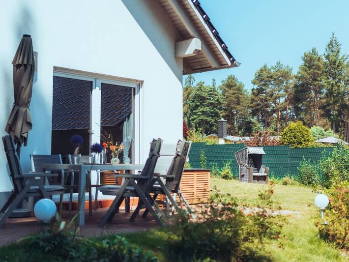 Ferienwohnung für 6 Personen, mit Garten und Seeblick, kinderfreundlich in Plau am See