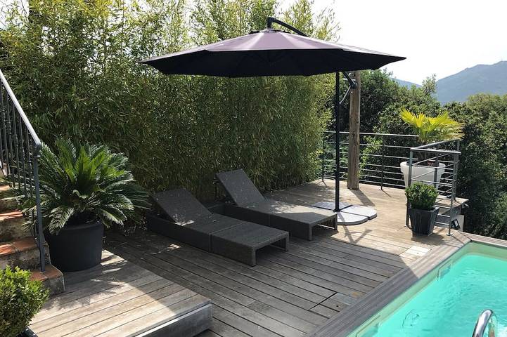 Appartement de vacances pour 2 personnes, avec jardin