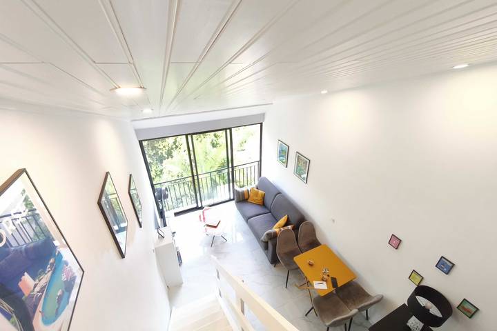 Estudio entero, Studio with sea view in Tiuccia, Calcatoggio