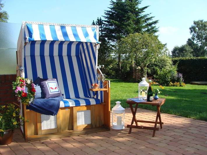 Ferienhaus für 6 Personen, mit Terrasse und Sauna in Gelting