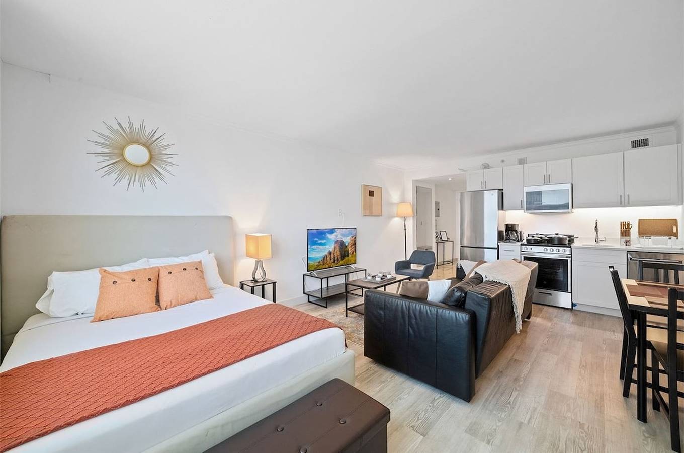 Apartamento entero, Sleep 4 Stylish Boardwalk Cozysuites Studio in Atlantic City, Condado de Atlantic