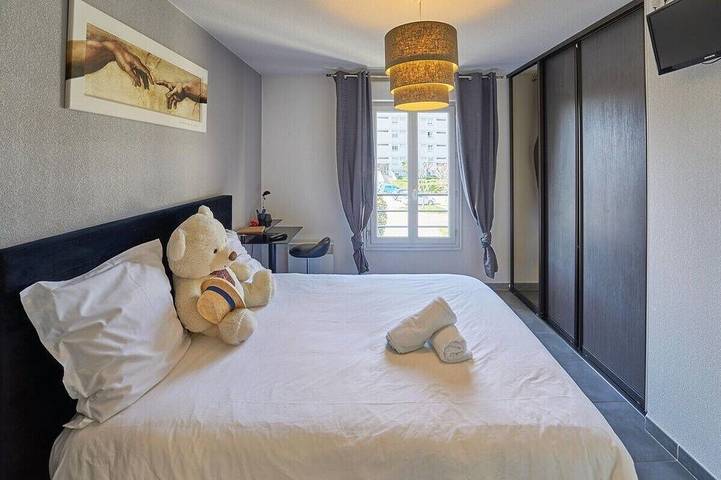 Ganze Wohnung, Les Vergers - Quiet, Swimming pool, Parking & Terrace in La Valette-du-Var, Mittelmeerküste (Frankreich)
