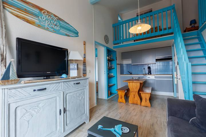 Ganze Wohnung, Appartement 'Un Été À La Plage' – Seeblick in Vieux-Boucau – Conciergerieland in Vieux-Boucau-les-Bains, Côte d’Argent
