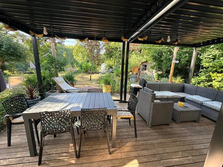Bnb für 2 Personen, mit Terrasse und Garten sowie Ausblick in Vienne