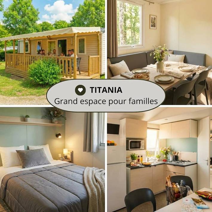 Mobil home pour 6 personnes dans Lac de Saint-Étienne-Cantalès - 4