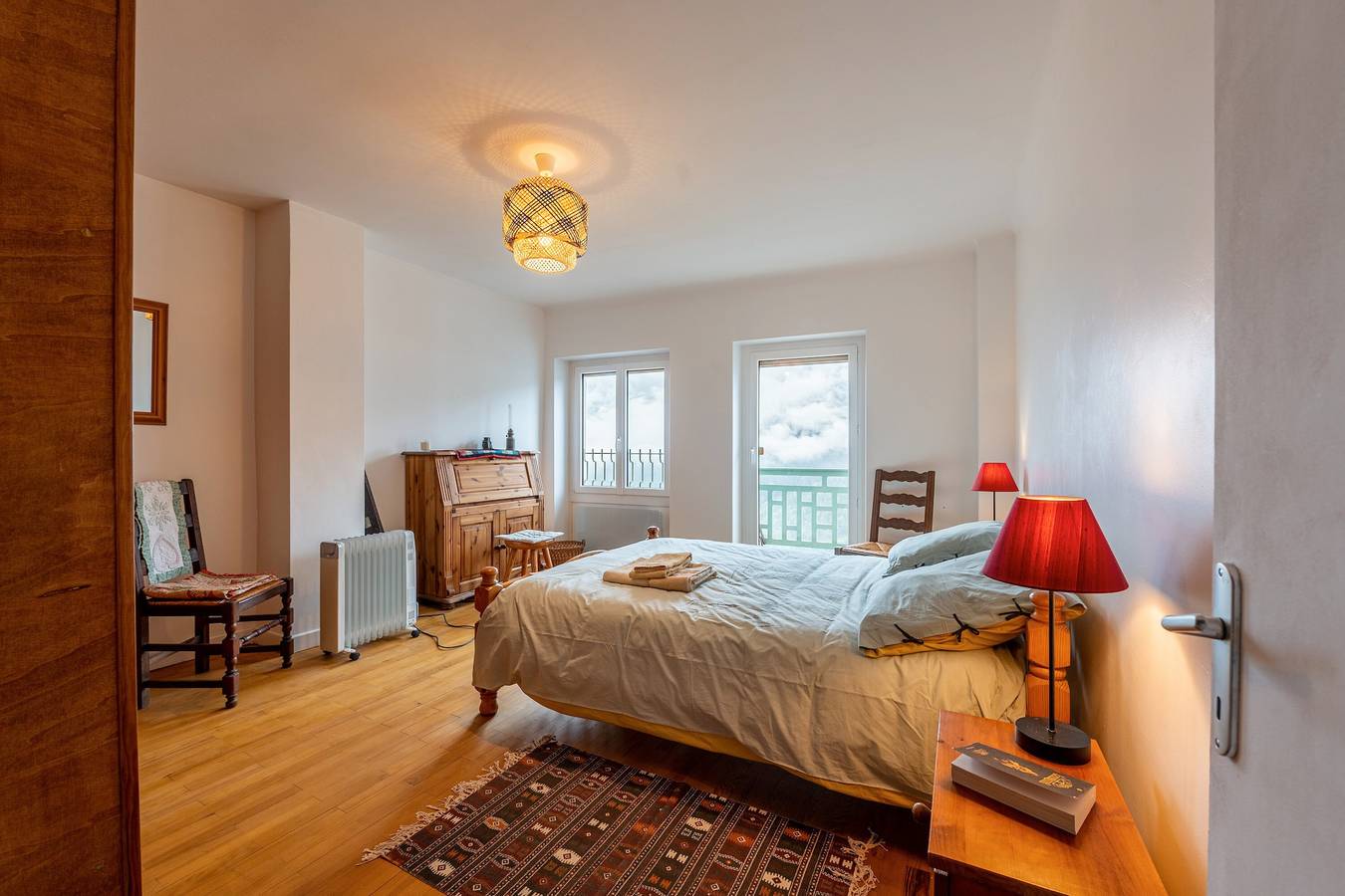 Holiday Home 'Volets Verts' with Mountain View, Shared Garden and Wi-Fi in Aime-la-Plagne, Albertville region