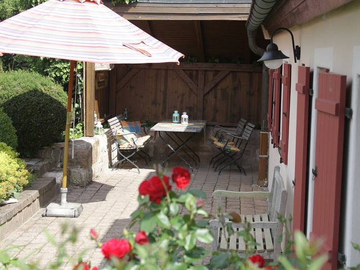Reizende 2-Zimmer-Wohnung mit Terrasse in der Nähe des Kleinen Brombachsees in Pleinfeld, Fränkisches Seenland