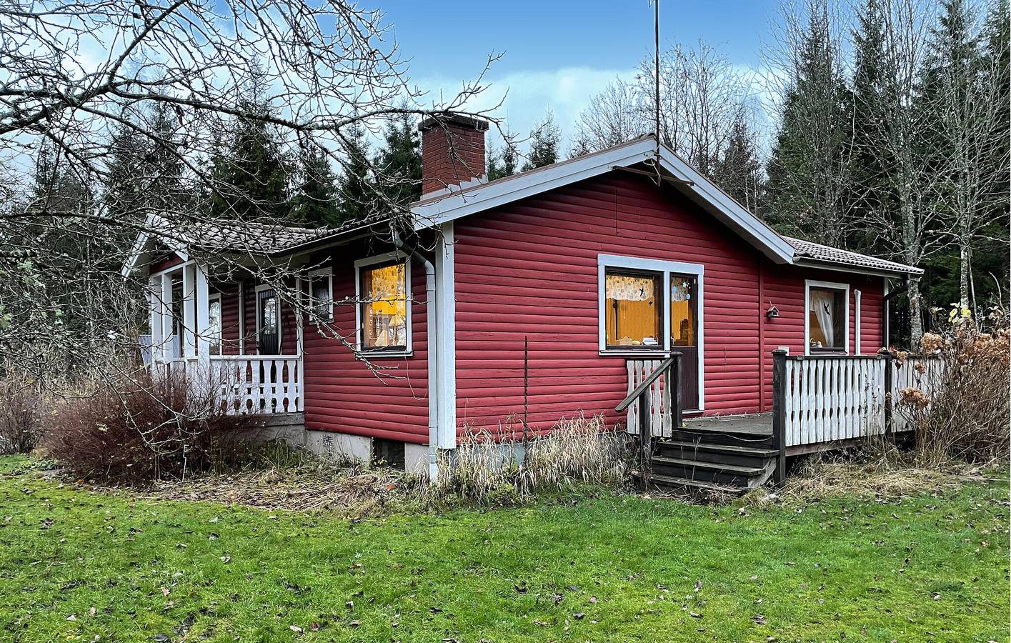 Hus för 4 Personer med trädgård in Västergötland