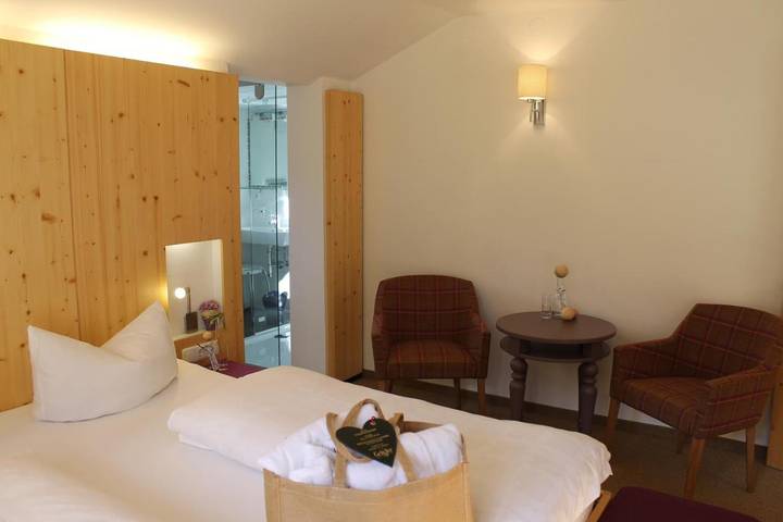 Maison d’hôte pour 3 personnes, avec vue et piscine ainsi que sauna et jardin à Tulfes - 4