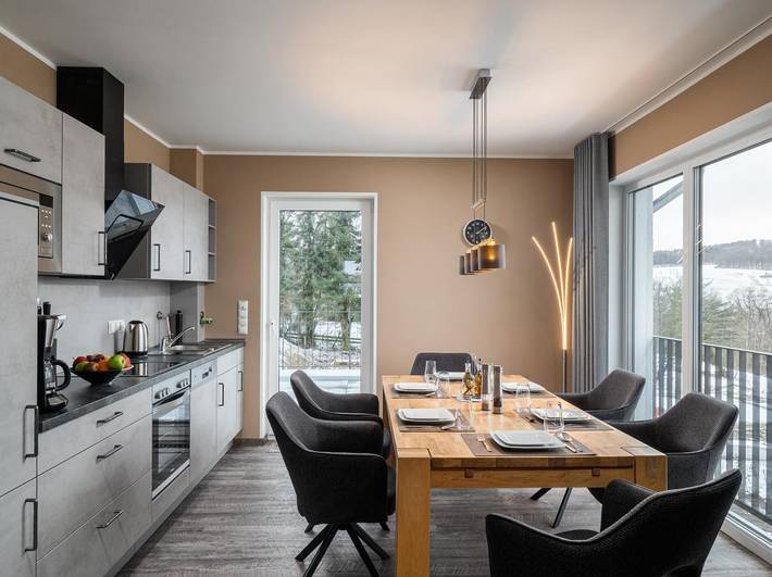 Ferienhaus für 6 Personen, mit Balkon und Sauna, kinderfreundlich in Diemelsee - 4