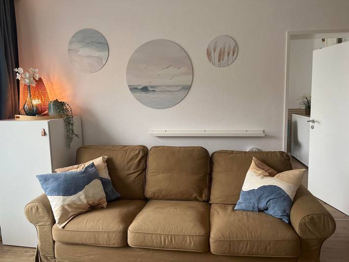 Ganze Ferienwohnung, Haus Meeresluft - Whg. Möwennest - Ferienwohnung „Möwennest“ mit Meerblick und Balkon in Wangerooge
