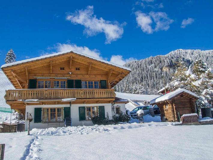 Hütte für 2 Personen, mit Balkon in Adelboden