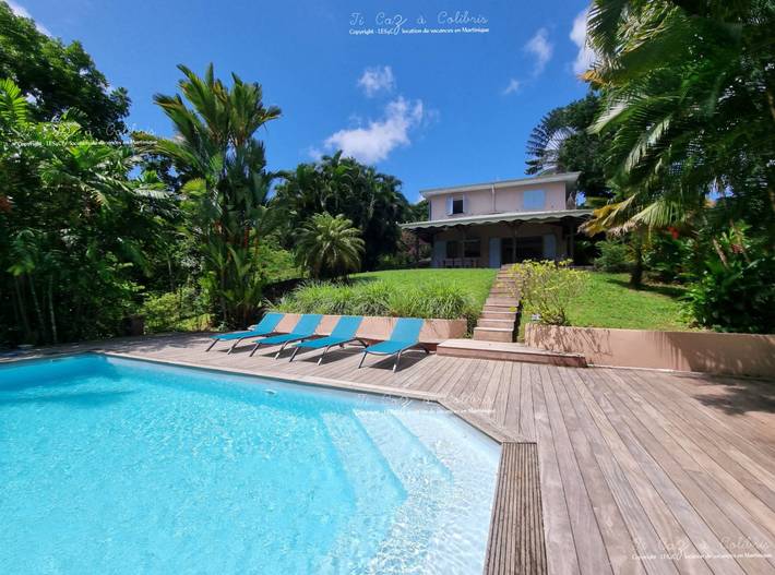 Location de vacances pour 6 personnes, avec jardin ainsi que piscine et terrasse à Rivière-Salée - 3