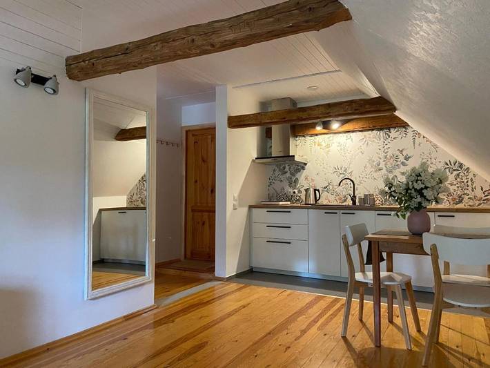 Appartement de vacances pour 4 personnes, avec Jardin et Vue
