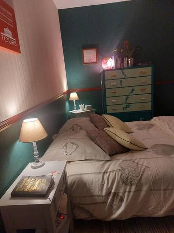 Cottage pour 2 personnes, avec jardin à La Riche