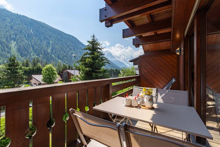 Ferienwohnung für 4 Personen, mit Terrasse in Chamonix