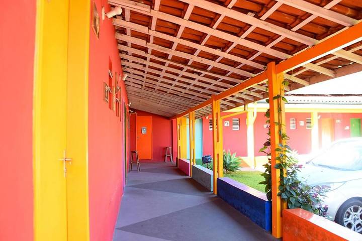 Casa de huéspuedes para 2 personas, con jardín y terraza, Se admiten mascotas en Brasil