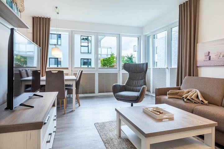 Ferienwohnung für 6 Personen, mit Terrasse und Sauna, mit Haustier in Ostseebad Boltenhagen