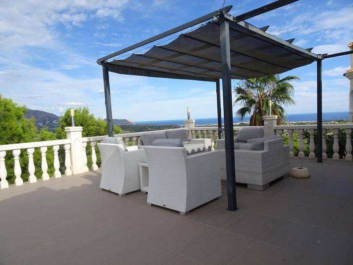 Casa rural para 8 personas, con piscina además de jardín y vistas en La Nucía - 3