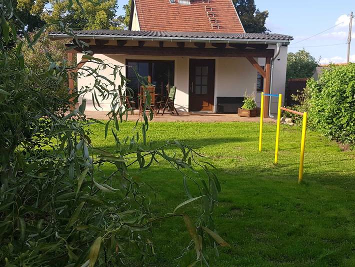 Ferienwohnung für 4 Personen, mit Terrasse und Garten, kinderfreundlich in Lauta - 4