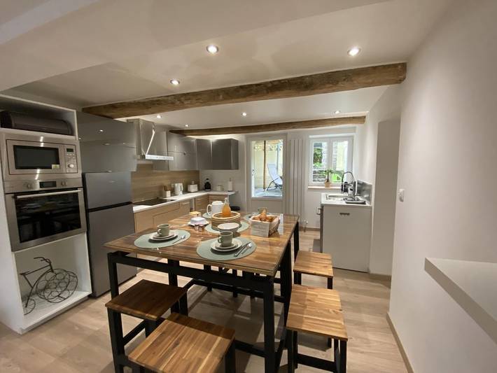 Gîte pour 6 personnes, avec jacuzzi et terrasse, animaux acceptés à Haulmé - 4