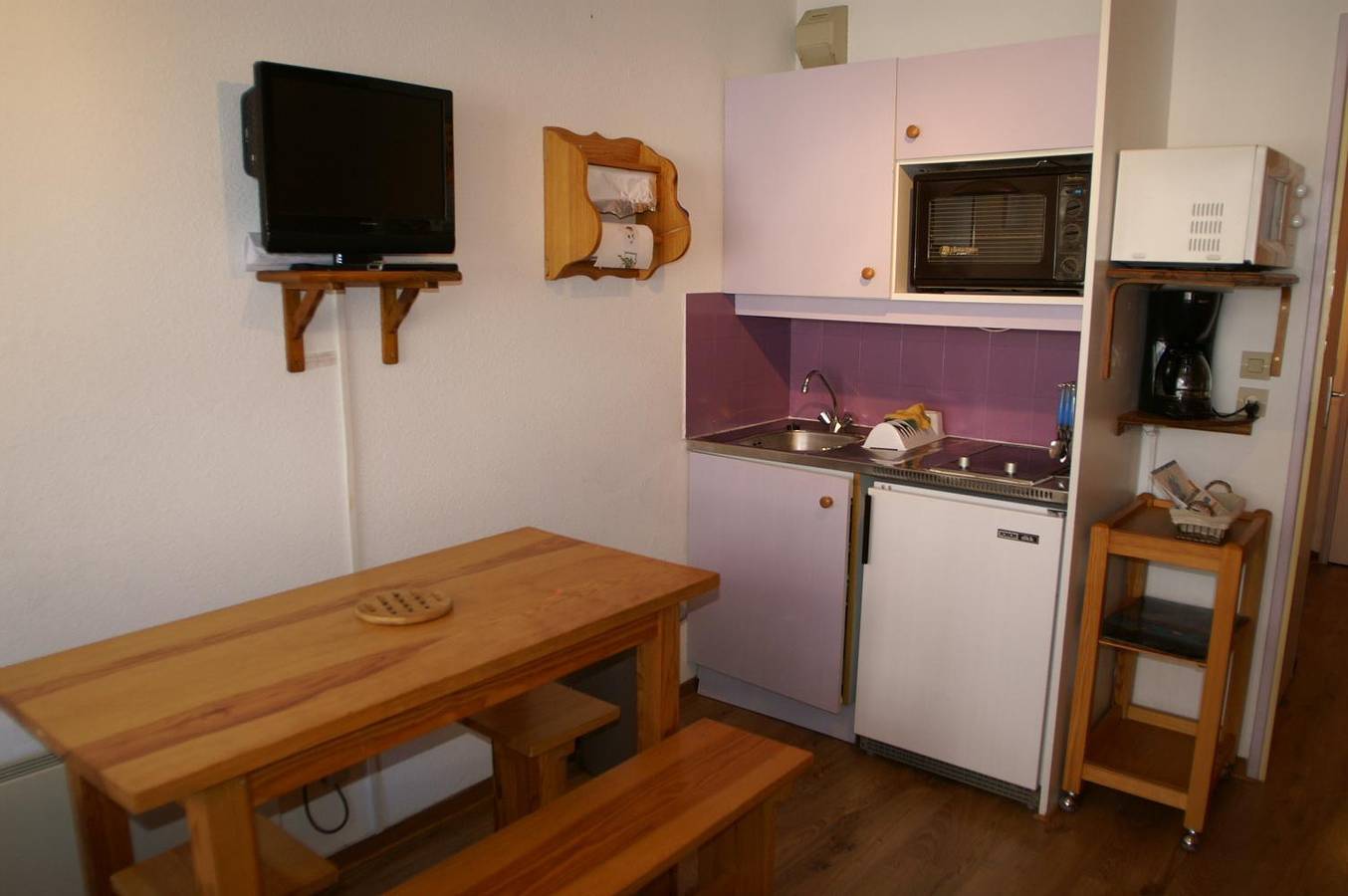 Entire studio, Résidences Prapoutel les 7 Laux - Studio cabin 4 people in Prapoutel, Les Adrets