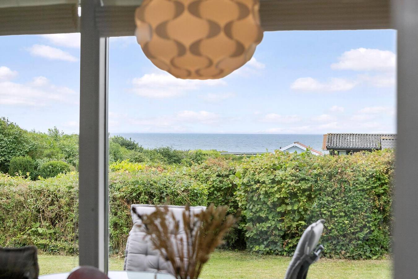Zeezicht, 200m naar het strand, mooie natuur in Drøsselbjerg, Slagelse
