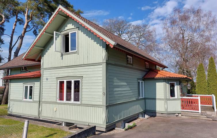 Ferienhaus für 6 Personen mit Seeblick in Hylte, Halland
