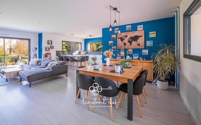 Location de vacances pour 7 personnes, avec jardin à Roézé-sur-Sarthe - 2