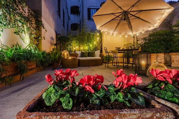 Loft per 2 persone, con panorama e terrazza in Colosseo
