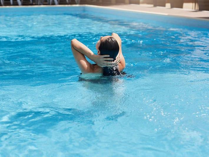 Ferienhaus für 9 Personen, mit Garten