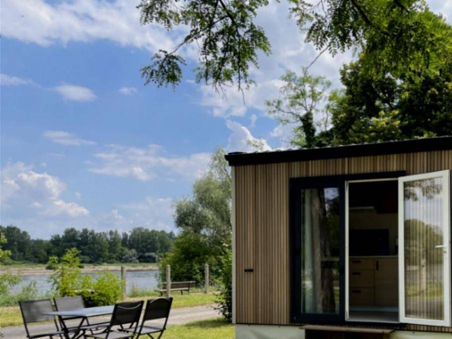 Camping Les Portes de Sancerre - Mobilhome 4 personas - 2 Ch Premium Vista Loira - 4 pers in Saint-Satur, Región de Bourges