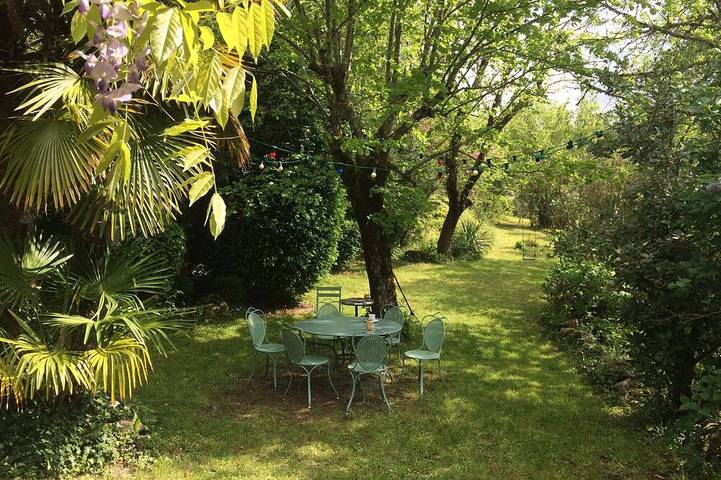 Gîte pour 3 personnes, avec balcon et jardin dans le Lot