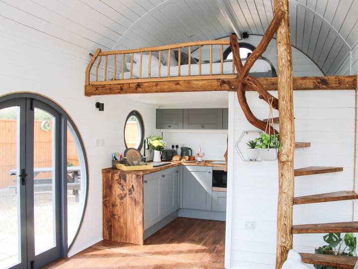 Cabaña para 2 personas con jardín in Colinas de Shropshire