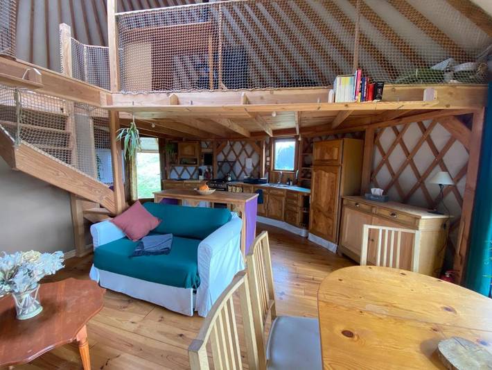 Tente pour 8 personnes, avec vue dans la Loire - 2